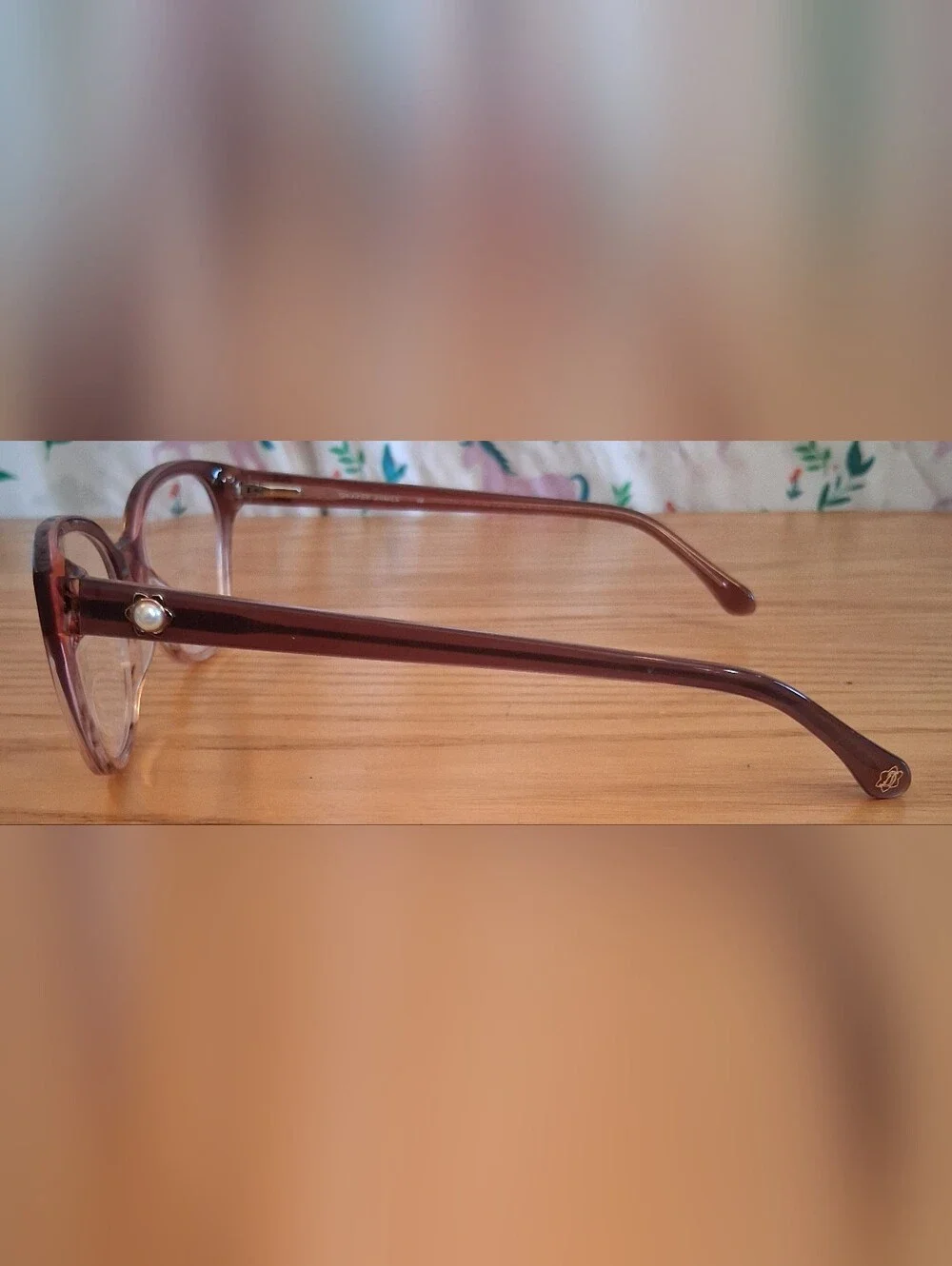 EUC Draper James DJ5010 Blush Pink Gradient Cat Eye Everyday Glasses Frames